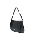 Visuel 2 : Collection Amina Muaddi Bordeaux | Sac Ami en cuir Noir| Boutique de sacs de Luxe Parenthese