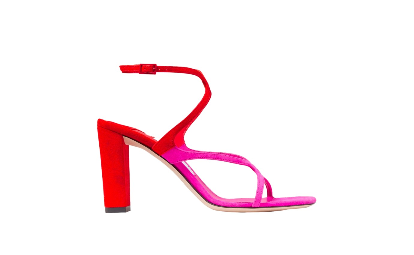 Visuel 1 : Collection Jimmy Choo Bordeaux |Sandale Azie 85 | Boutique de chaussures de Luxe Parenthese Bordeaux