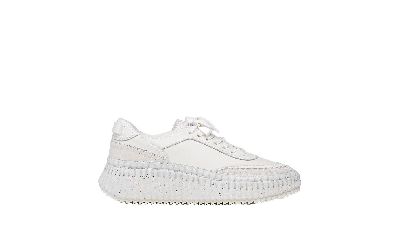 Visuel 1 : Collection Chloé Bordeaux | Sneakers Nama Blanc| Boutique de chaussures de Luxe Parenthese Bordeaux