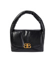 Visuel 1 : Collection Balenciaga Bordeaux | Sac Monaco Sling noir| Boutique de sac de Luxe Parenthese Bordeaux