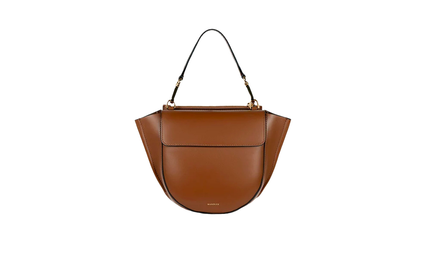 Visuel 1 : Collection Wandler Bordeaux | Sac Hortensia Mini Saddle| Boutique de sacs de Luxe Parenthese