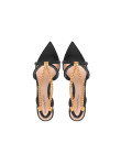 Visuel 3 : Collection Gianvito Rossi Bordeaux | Sandale Minerva en cuir noir or or | Boutique de chaussures de Luxe Parenthese