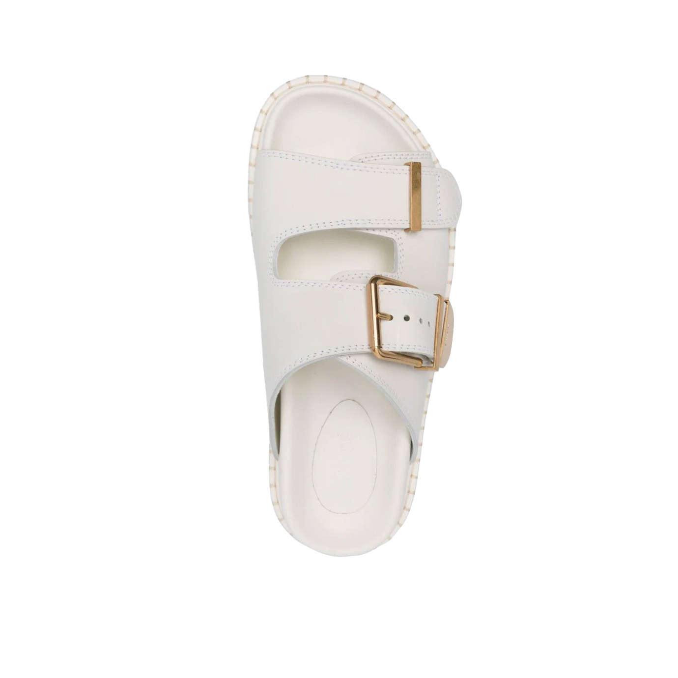 Visuel 3 : Chloe | Mule Rebecca Blanc| Boutique de chaussures de luxe |Parenthese Bordeaux