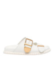 Visuel 1 : Chloe | Mule Rebecca Blanc| Boutique de chaussures de luxe |Parenthese Bordeaux
