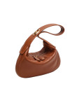 Visuel 1 : Valentino Garavani |Boutique Parenthese Bordeaux| Sacs de luxe pour femme |Sac SGo-Hobo en cuir tobacco