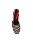 Visuel 4 : Collection Missoni Bordeaux | Espadrille Elle Noir| Chaussures de Luxe Parenthese Bordeaux