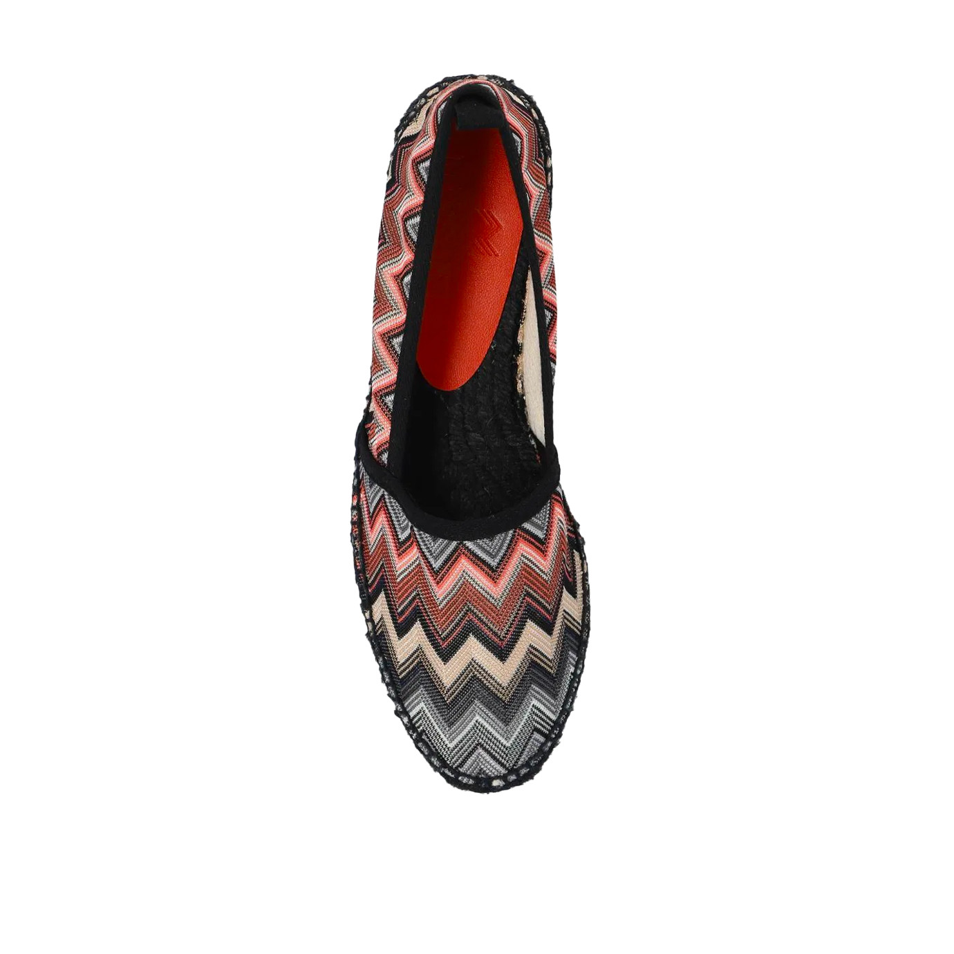 Visuel 4 : Collection Missoni Bordeaux | Espadrille Elle Noir| Chaussures de Luxe Parenthese Bordeaux