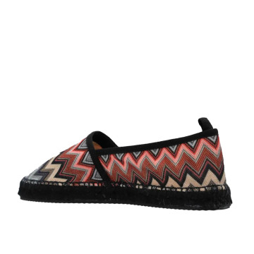 Visuel 3 : Collection Missoni Bordeaux | Espadrille Elle Noir| Chaussures de Luxe Parenthese Bordeaux