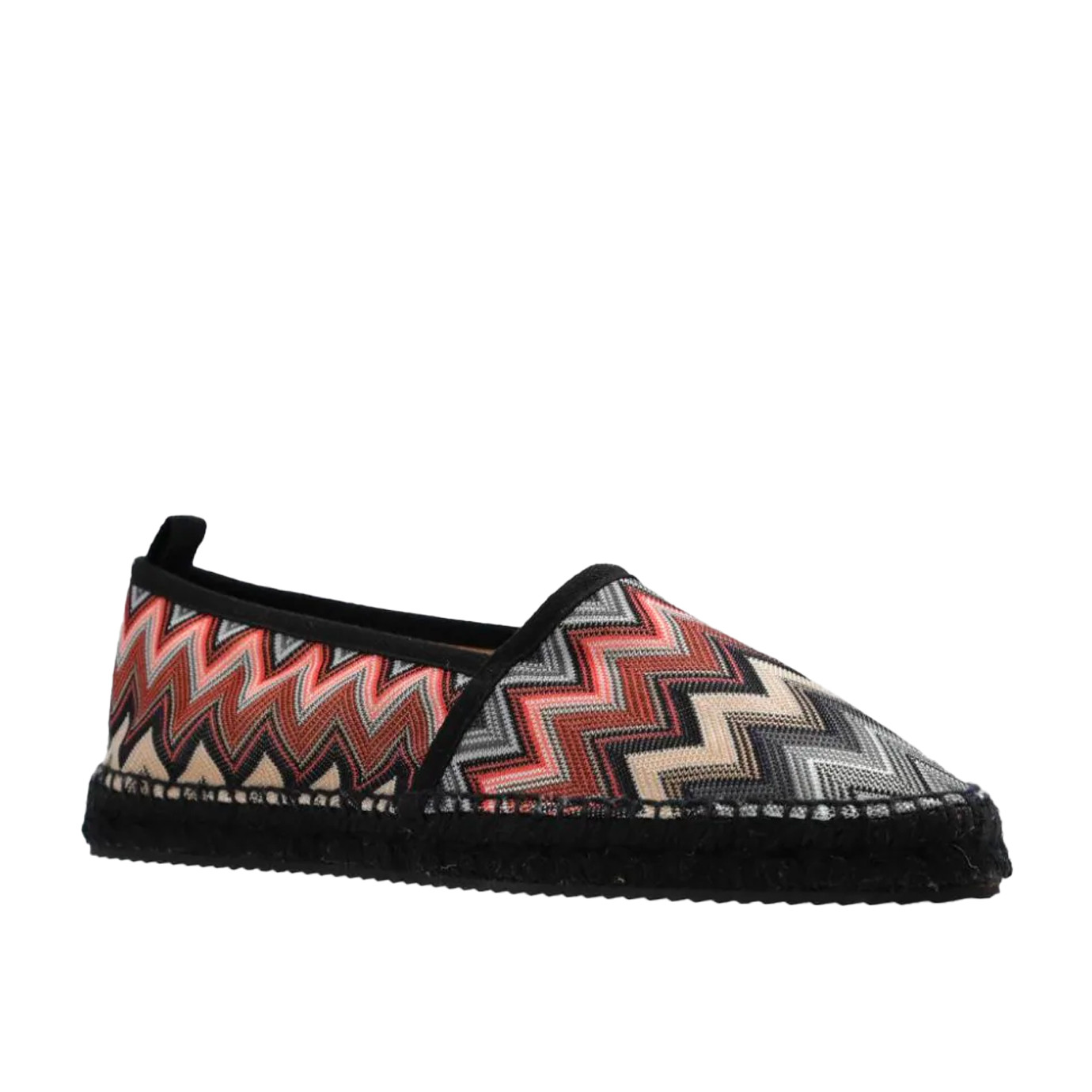 Visuel 2 : Collection Missoni Bordeaux | Espadrille Elle Noir| Chaussures de Luxe Parenthese Bordeaux
