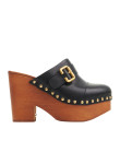Visuel 1 : Collection Chloé Bordeaux | Sabot Jeannette noir|  Chaussures de Luxe Parenthese Bordeaux