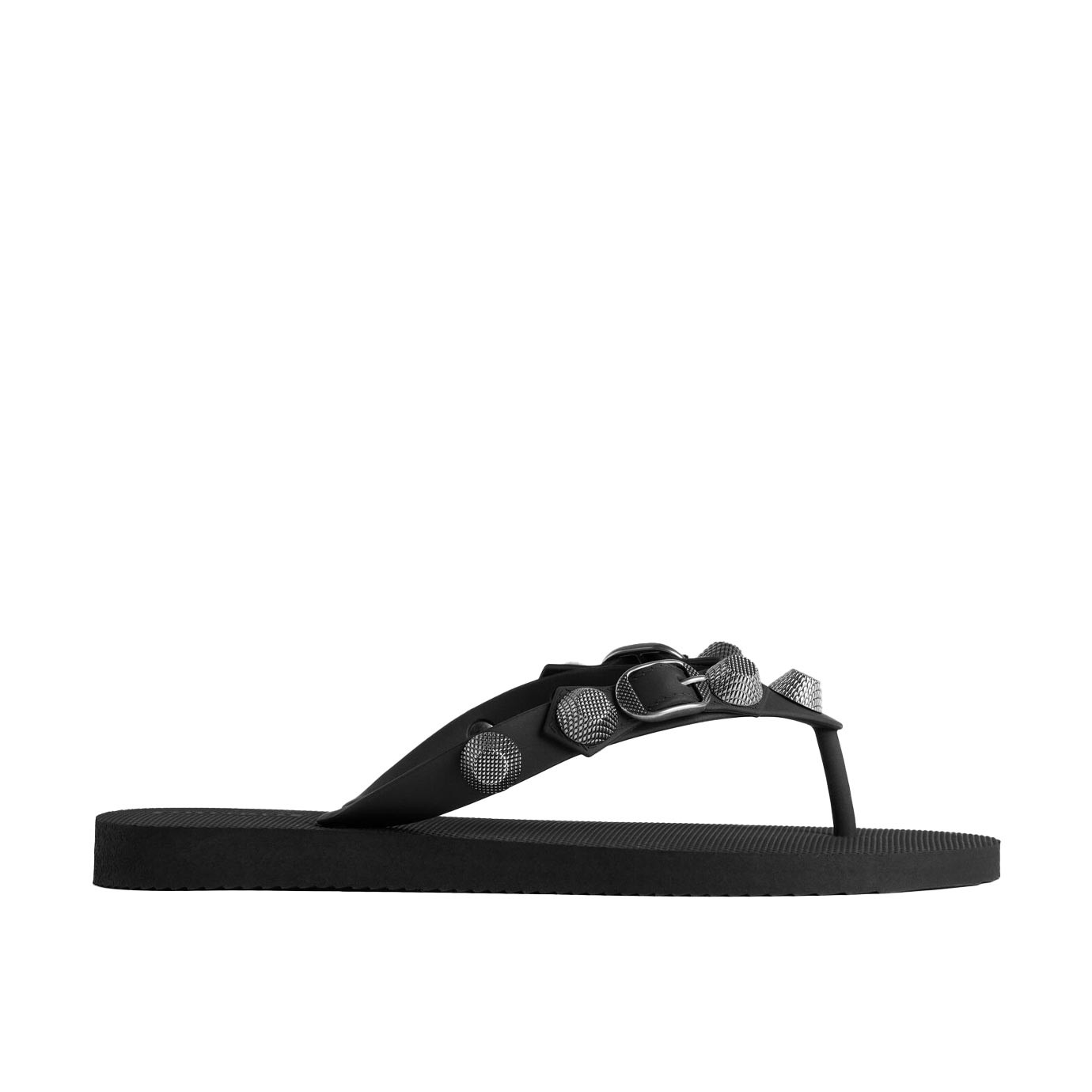 Visuel 1 : Collection Balenciaga Bordeaux | Tong Cagole Noir| Chaussures de Luxe Parenthese Bordeaux
