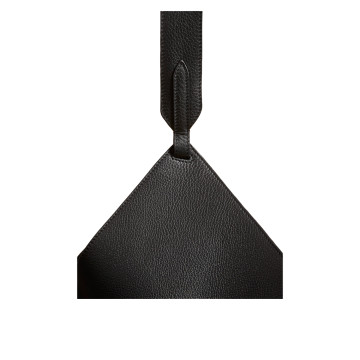 Visuel 4 : Collection Khaite Bordeaux | Sac Lotus Medium noir| Boutique de sac de Luxe Parenthese Bordeaux