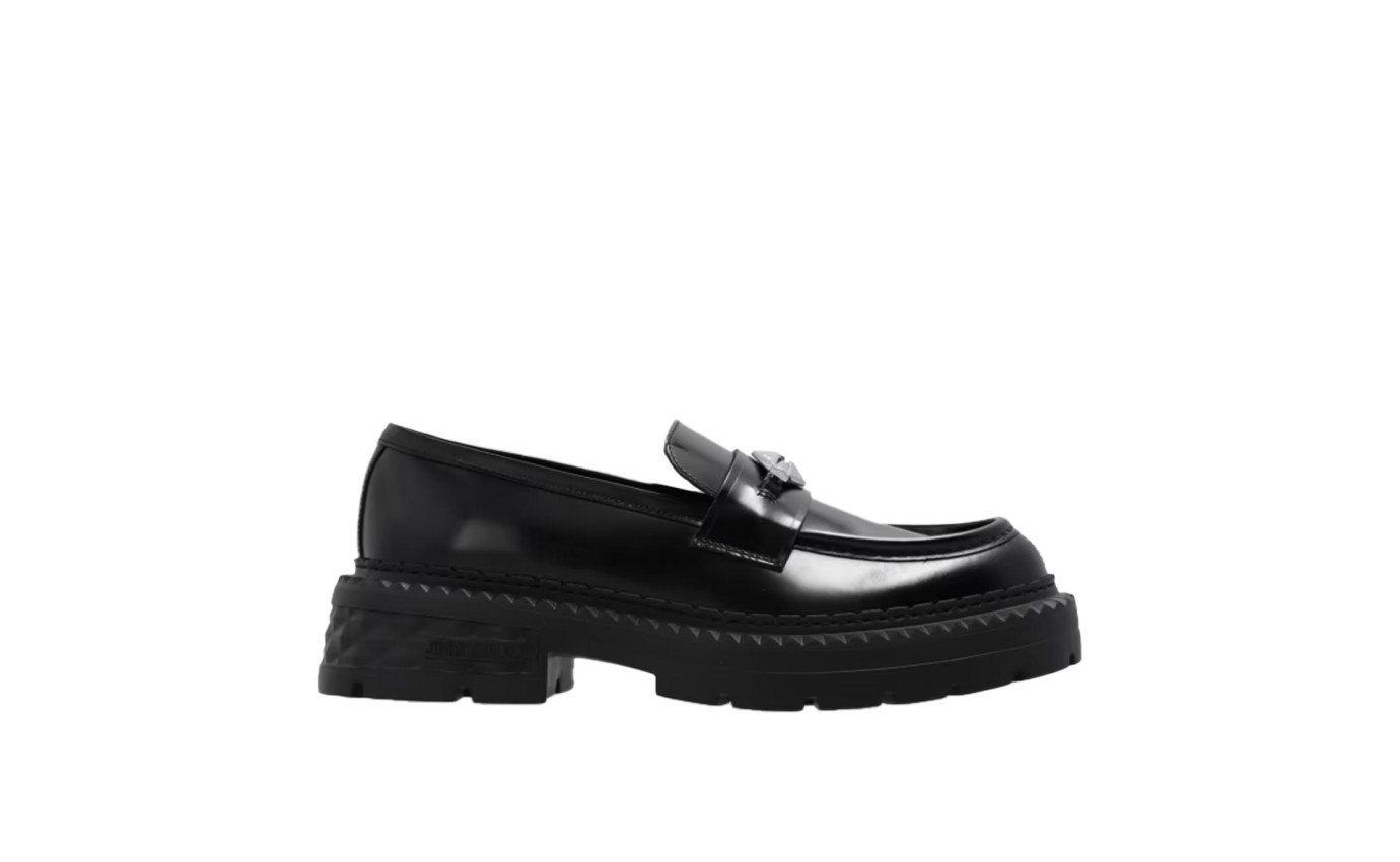 Visuel 1 : Collection Jimmy Choo Bordeaux | Mocassin Barlow | Boutique de chaussures de Luxe Parenthese Bordeaux