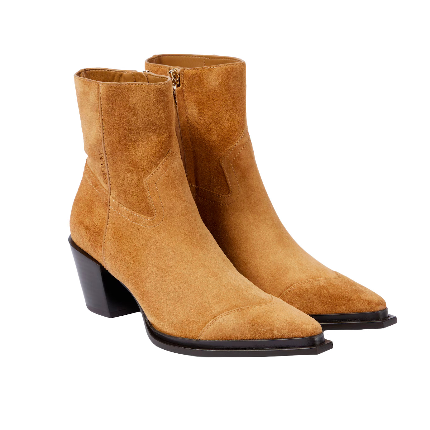 Visuel 1 : Collection Jimmy Choo Bordeaux | Bottines santiag Cécé camel | Boutique de chaussures de Luxe Parenthese Bordeaux