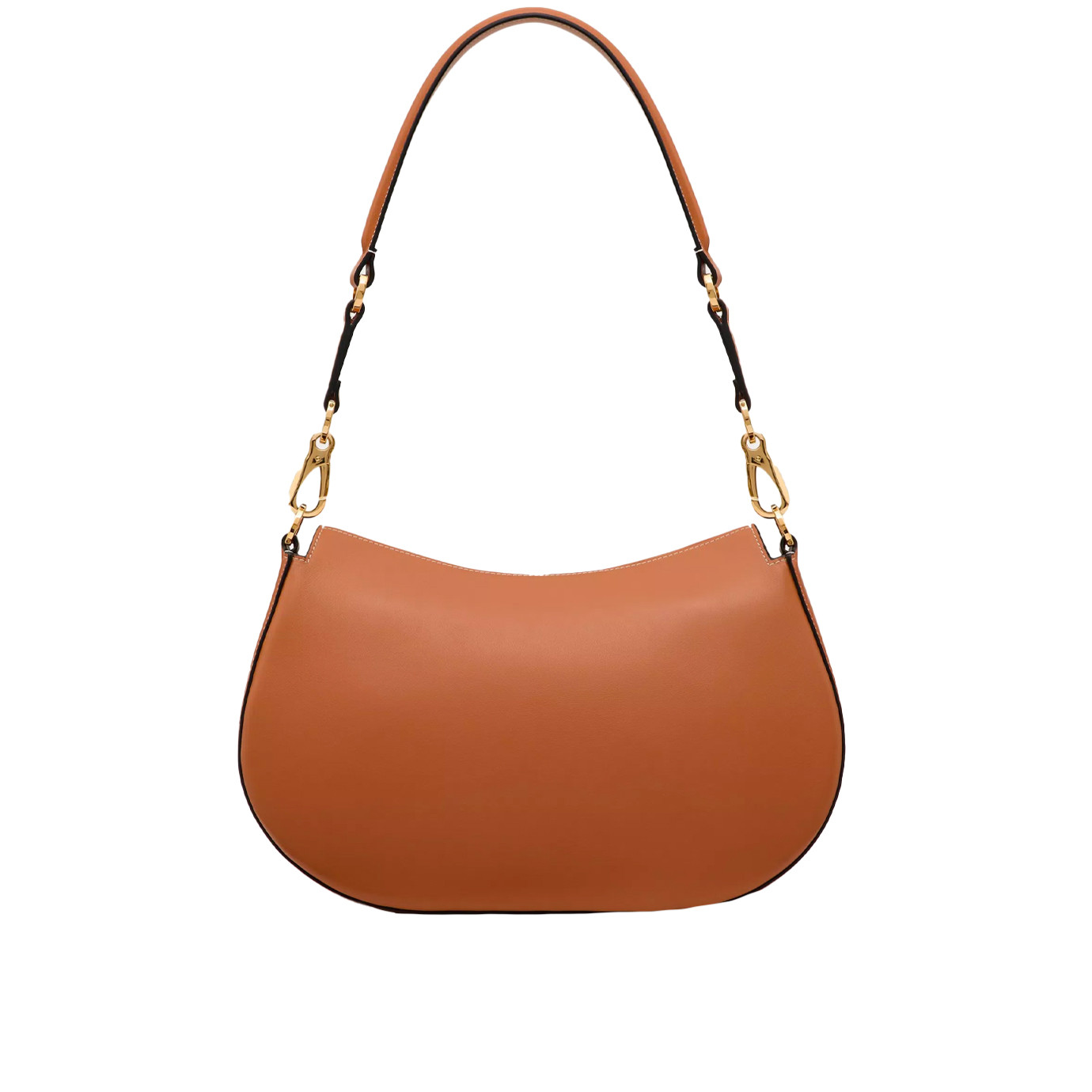 Visuel 3 : Collection Valentino Garavani Bordeaux | Sac Ohval en cuir camel | Boutique de sacs de Luxe Parenthese Bordeaux