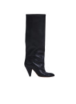 Visuel 1 : Collection Proenza Schouler Bordeaux | Botte Cone en cuir noir | Boutique de chaussures de Luxe Parenthese Bordeaux