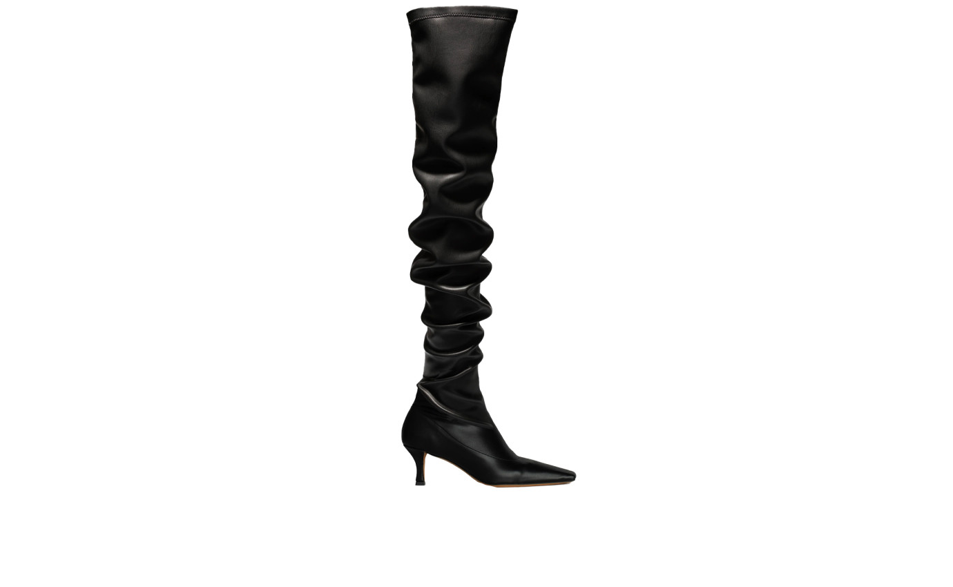 Visuel 1 : Collection Proenza Schouler Bordeaux | Botte Cuissarde Noir | Boutique de chaussures de Luxe Parenthese Bordeaux