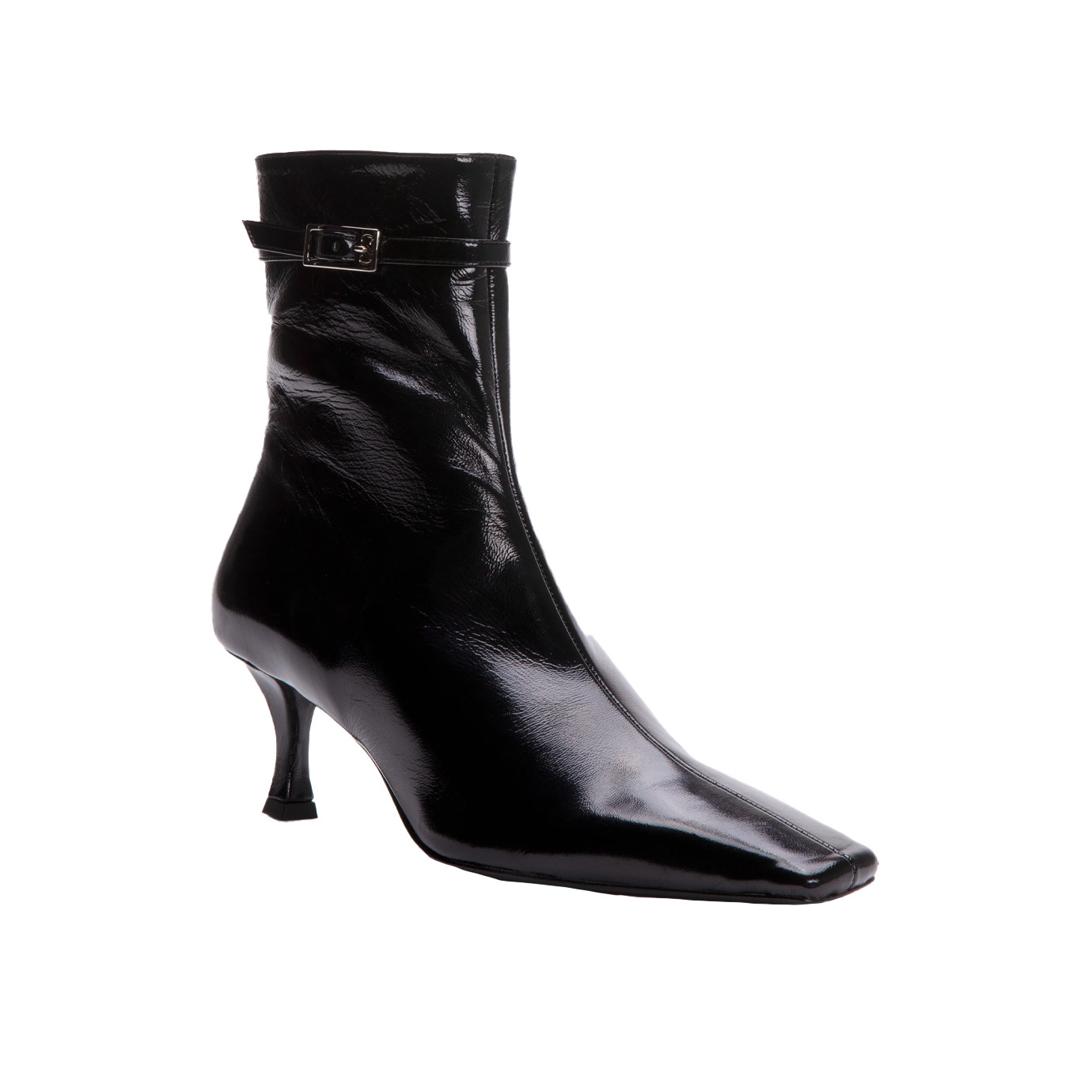 Visuel 2 : Collection Proenza Schouler Bordeaux | Bottine Trap en cuir noir | Boutique de chaussures de Luxe Parenthese Bordeaux