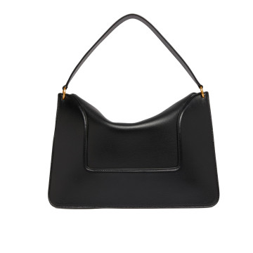 Visuel 3 : Collection Wandler Bordeaux | Sac Penelope en cuir noir | Boutique de sacs de Luxe Parenthese Bordeaux
