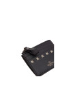 Visuel 2 : Collection Valentino Garavani Bordeaux | Porte-cartes rockstud noir| Boutique d'accessoires de Luxe Parenthese