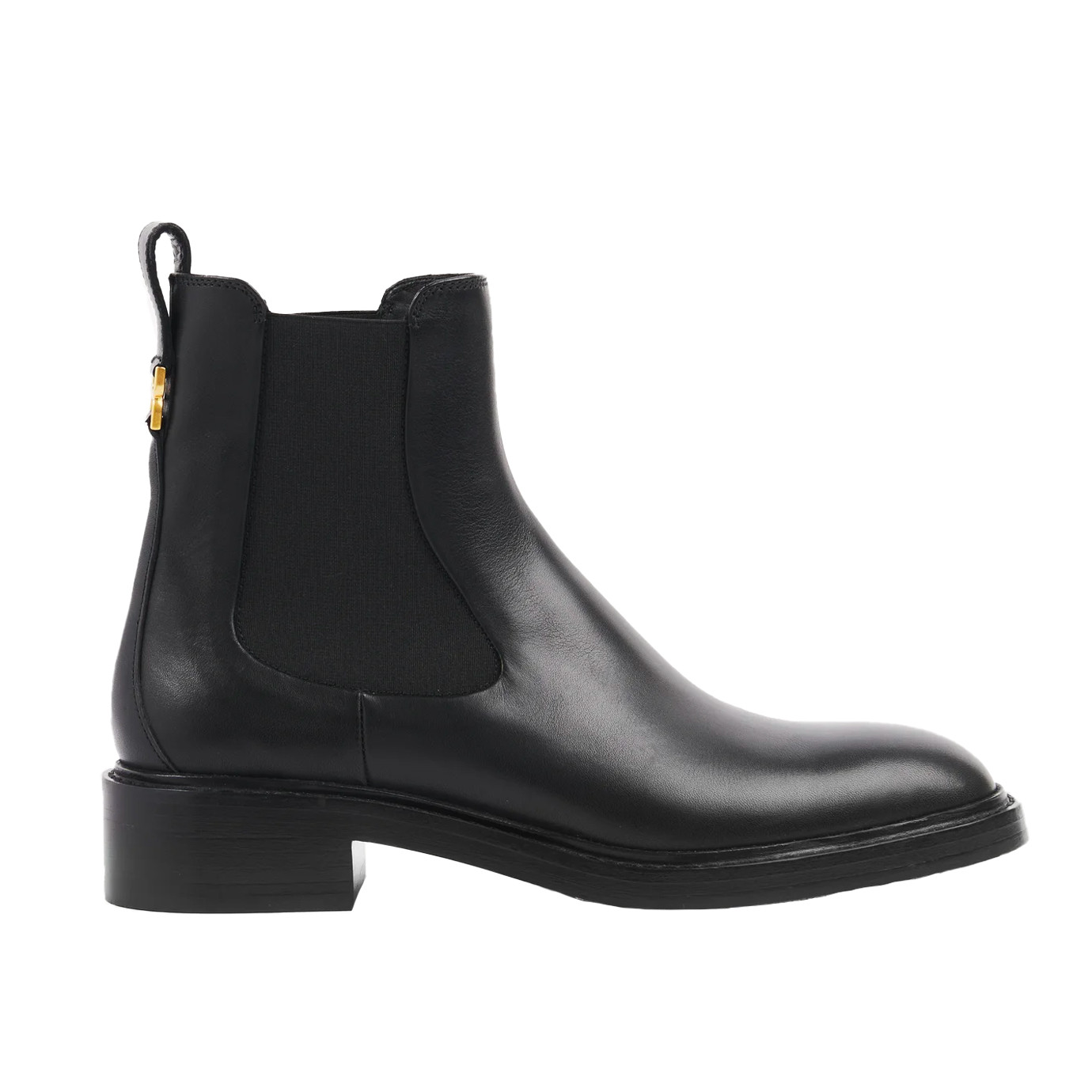 Visuel 1 : Collection Chloé Bordeaux | Bottine Marcie en cuir noir | Chaussures de Luxe Parenthese Bordeaux