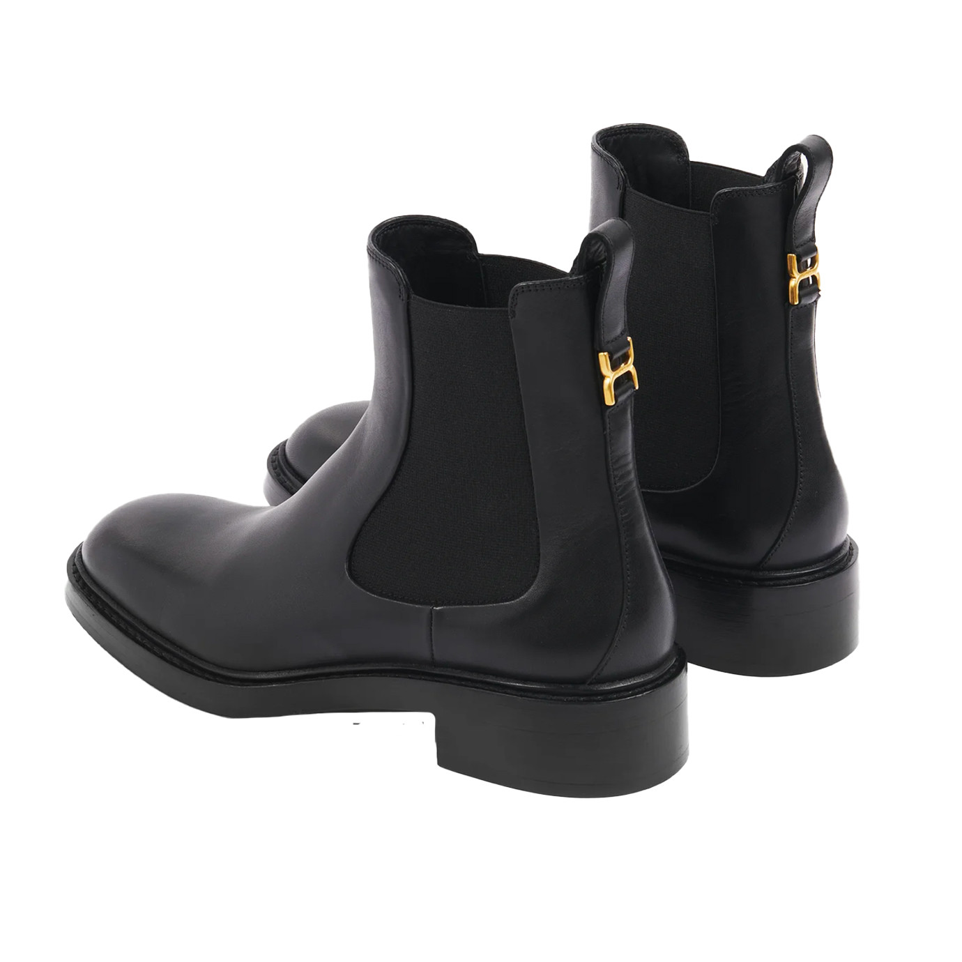 Visuel 3 : Collection Chloé Bordeaux | Bottine Marcie en cuir noir | Chaussures de Luxe Parenthese Bordeaux
