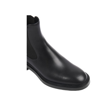 Visuel 4 : Collection Chloé Bordeaux | Bottine Marcie en cuir noir | Chaussures de Luxe Parenthese Bordeaux
