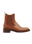 Visuel 1 : Collection Chloé Bordeaux | Bottine Marcie en cuir camel | Chaussures de Luxe Parenthese Bordeaux