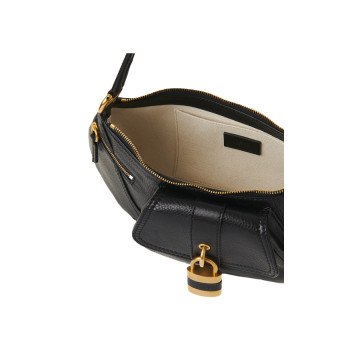Visuel 4 : Collection Chloé Bordeaux | Sac The 99 en cuir noir | Boutique de sacs de Luxe Parenthese Bordeaux