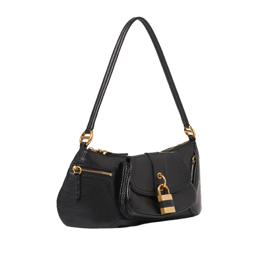 Visuel 2 : Collection Chloé Bordeaux | Sac The 99 en cuir noir | Boutique de sacs de Luxe Parenthese Bordeaux