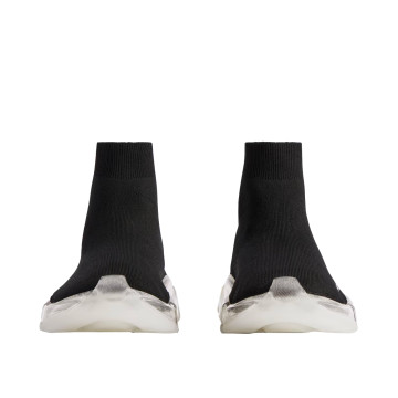 Visuel 3 : Collection Balenciaga Bordeaux | Sneaker Speed 2.0 | Chaussures de Luxe Parenthese Bordeaux