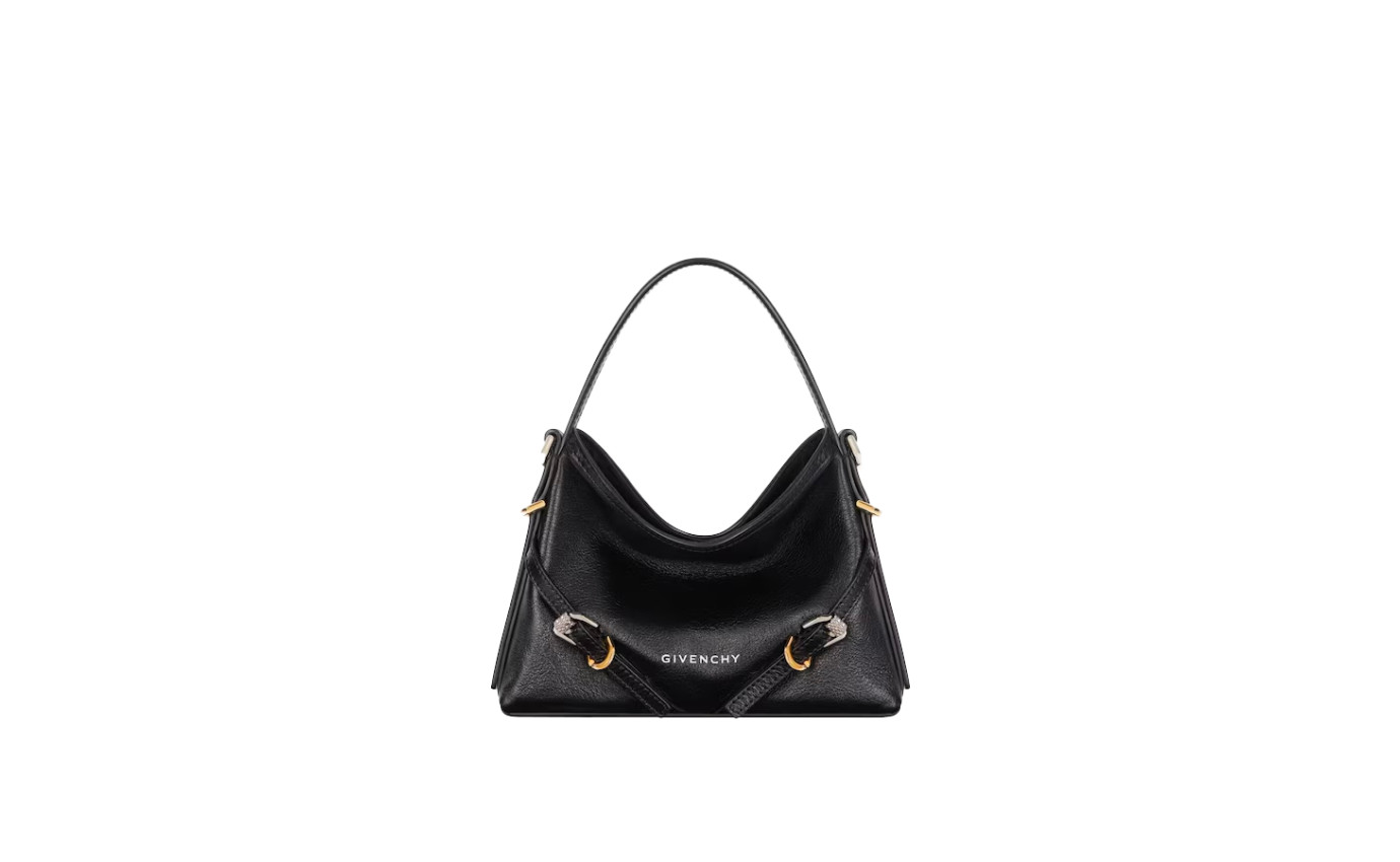 Visuel 1 : Collection Givenchy Bordeaux | Sac Nano Voyou en cuir noir | Sacs de Luxe Parenthese Bordeaux