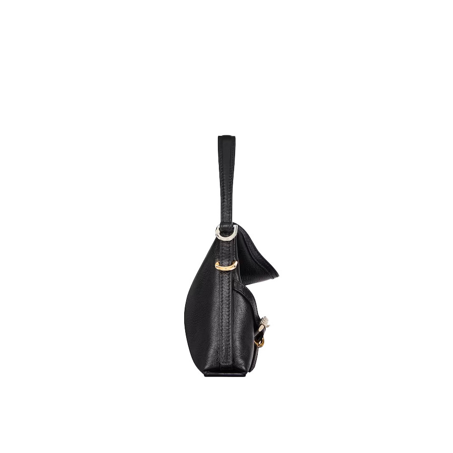 Visuel 5 : Collection Givenchy Bordeaux | Sac Nano Voyou en cuir noir | Sacs de Luxe Parenthese Bordeaux