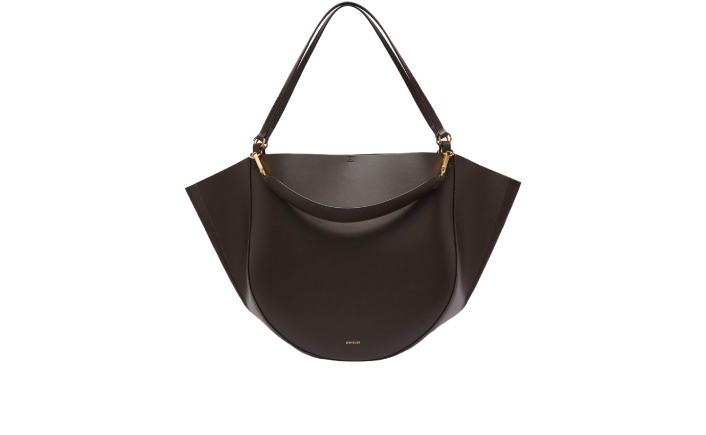 Visuel 1 : Collection Wandler Bordeaux | Cabas Mia en cuir marron | Sacs de Luxe Parenthese Bordeaux