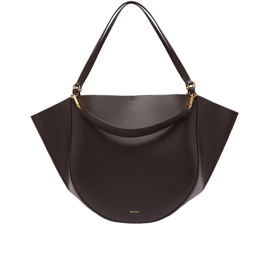 Visuel 1 : Collection Wandler Bordeaux | Cabas Mia en cuir marron | Sacs de Luxe Parenthese Bordeaux