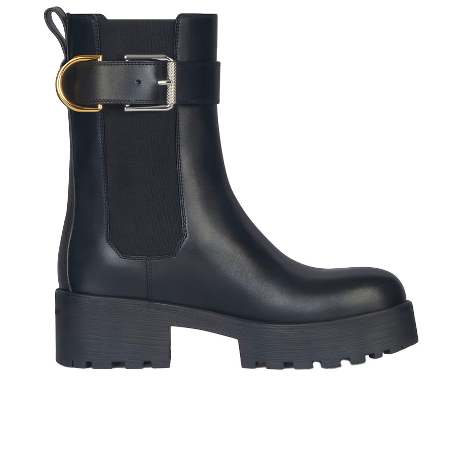 Visuel 1 : Collection Givenchy Bordeaux | Bottine Chelsea Voyou en cuir noir | Chaussures de Luxe Parenthese Bordeaux