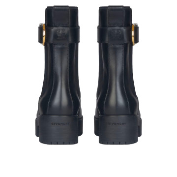 Visuel 4 : Collection Givenchy Bordeaux | Bottine Chelsea Voyou en cuir noir | Chaussures de Luxe Parenthese Bordeaux