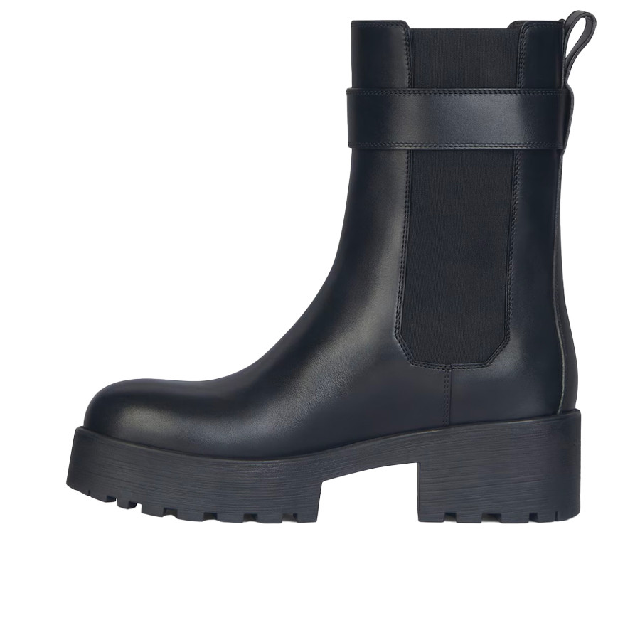 Visuel 2 : Collection Givenchy Bordeaux | Bottine Chelsea Voyou en cuir noir | Chaussures de Luxe Parenthese Bordeaux