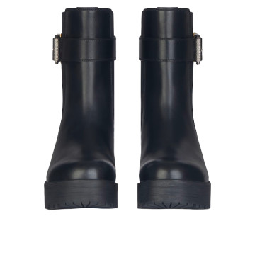 Visuel 3 : Collection Givenchy Bordeaux | Bottine Chelsea Voyou en cuir noir | Chaussures de Luxe Parenthese Bordeaux