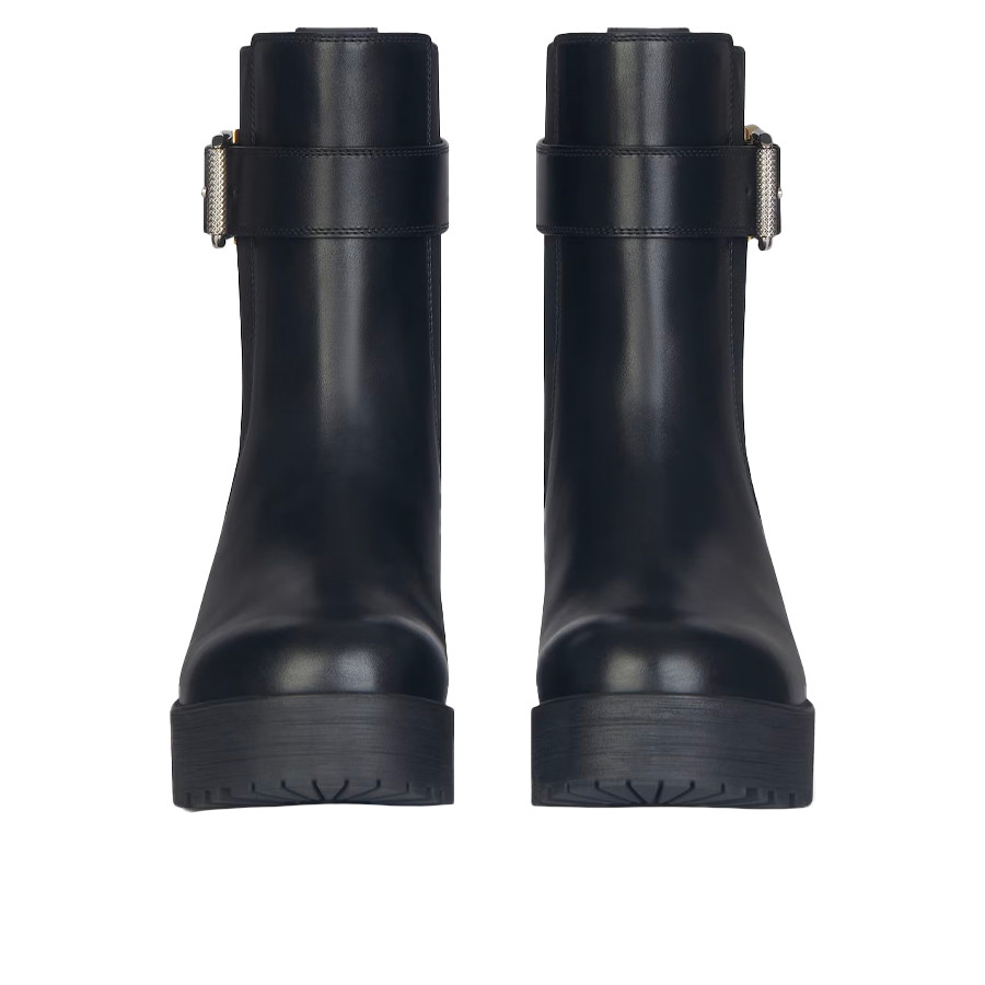 Visuel 3 : Collection Givenchy Bordeaux | Bottine Chelsea Voyou en cuir noir | Chaussures de Luxe Parenthese Bordeaux