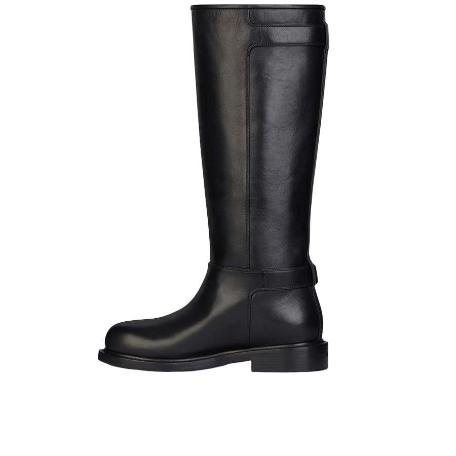 Visuel 3 : Collection Givenchy Bordeaux | Botte Chelsea Voyou en cuir noir | Chaussures de Luxe Parenthese Bordeaux