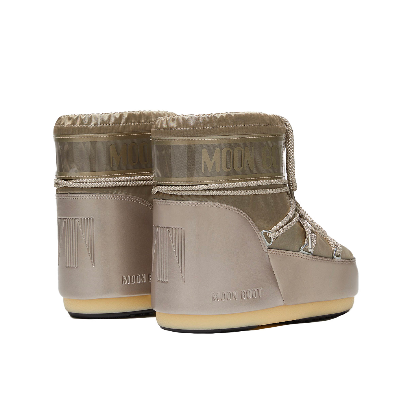 Visuel 2 : Moon Boot| Moon boot basse glance platine| Boutique de luxe Parenthese