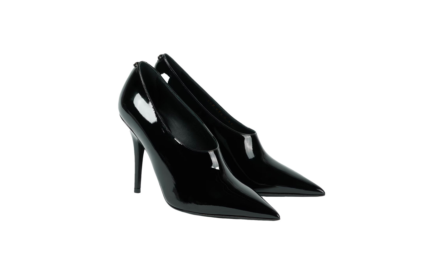 Visuel 1 : Collection Valentino Garavani Bordeaux | Escarpin Le Salon Noir| Sac de Chaussures de luxe Parenthese Bordeaux