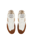 Visuel 3 : Collection Chloé Bordeaux | Sneaker haute kick en cuir camel| Boutique de Chaussures de luxe Parenthese Bordeaux