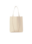 Visuel 3 : Collection Chloé Bordeaux | Sac Cabas Spin en cuir sweet beige| Sacs de Luxe Parenthese Bordeaux