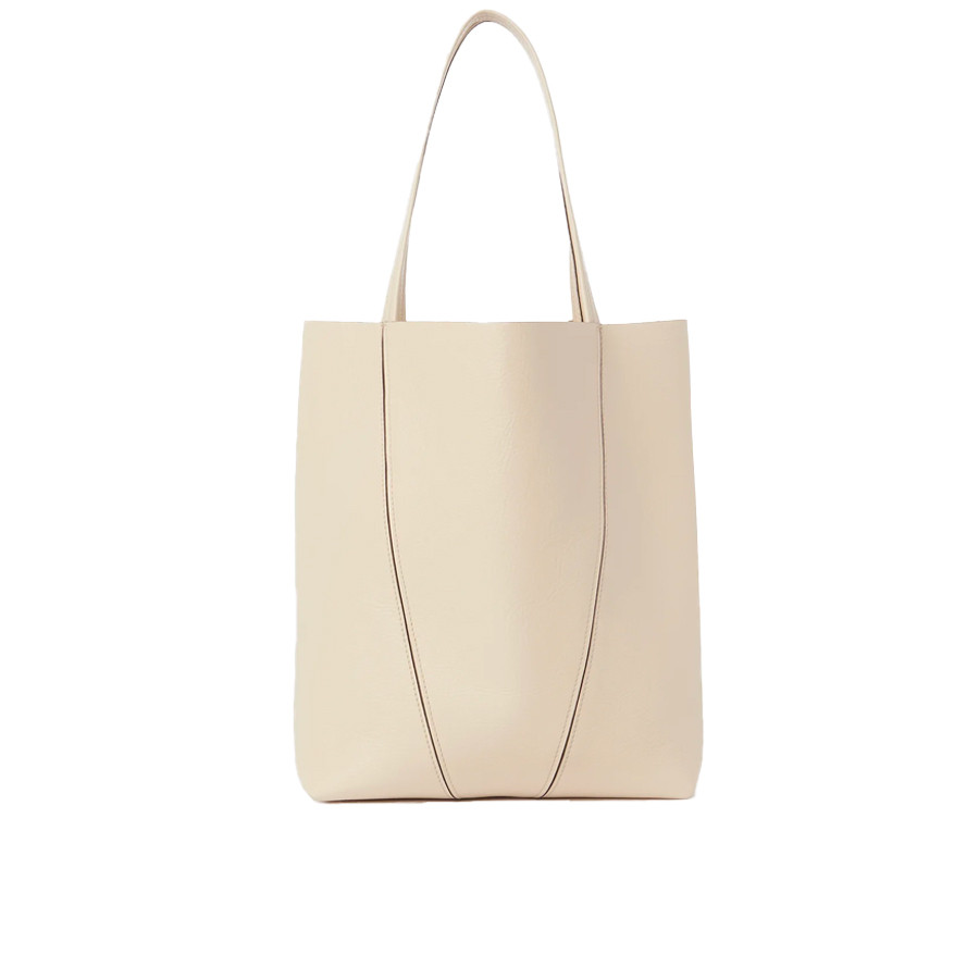 Visuel 3 : Collection Chloé Bordeaux | Sac Cabas Spin en cuir sweet beige| Sacs de Luxe Parenthese Bordeaux