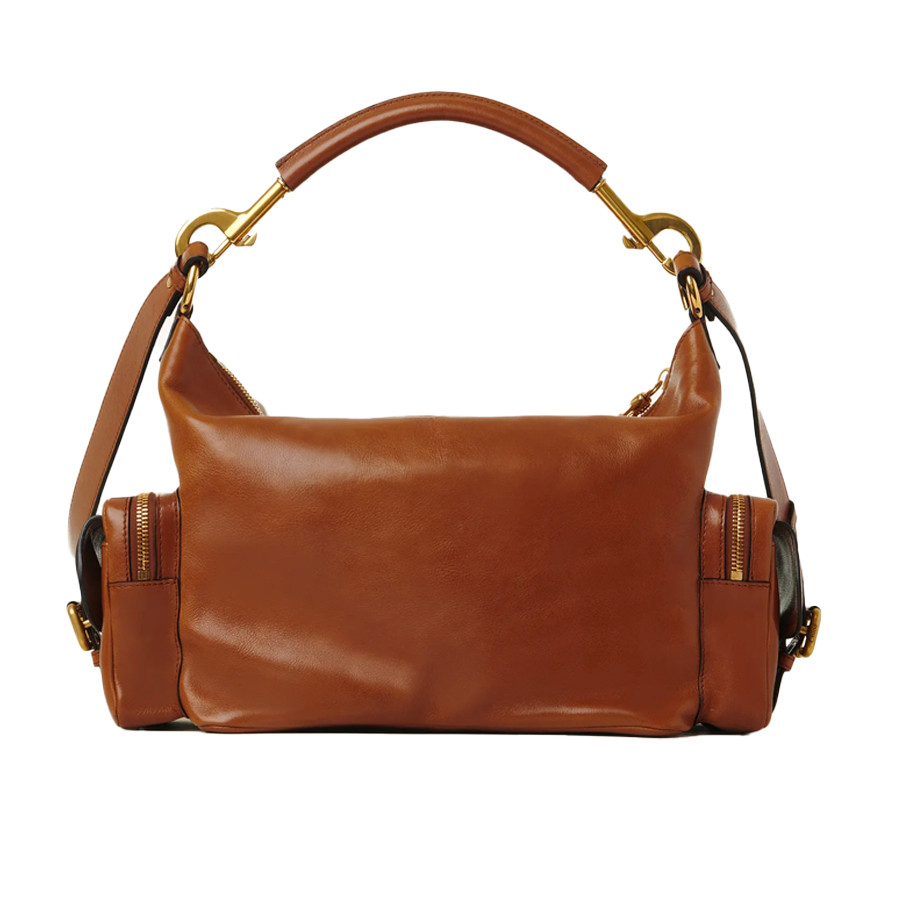 Visuel 3 : Collection Chloé Bordeaux | Sac Camera Bag en cuir clay brown | Boutique de sac de Luxe Parenthese Bordeaux