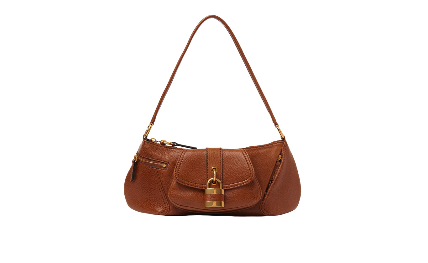 Visuel 1 : Collection Chloé Bordeaux | Sac The 99 en cuir camel | Boutique de sacs de Luxe Parenthese Bordeaux