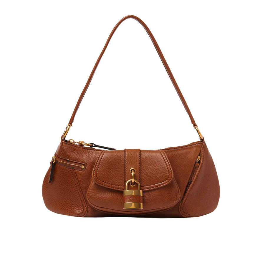 Visuel 1 : Collection Chloé Bordeaux | Sac The 99 en cuir camel | Boutique de sacs de Luxe Parenthese Bordeaux
