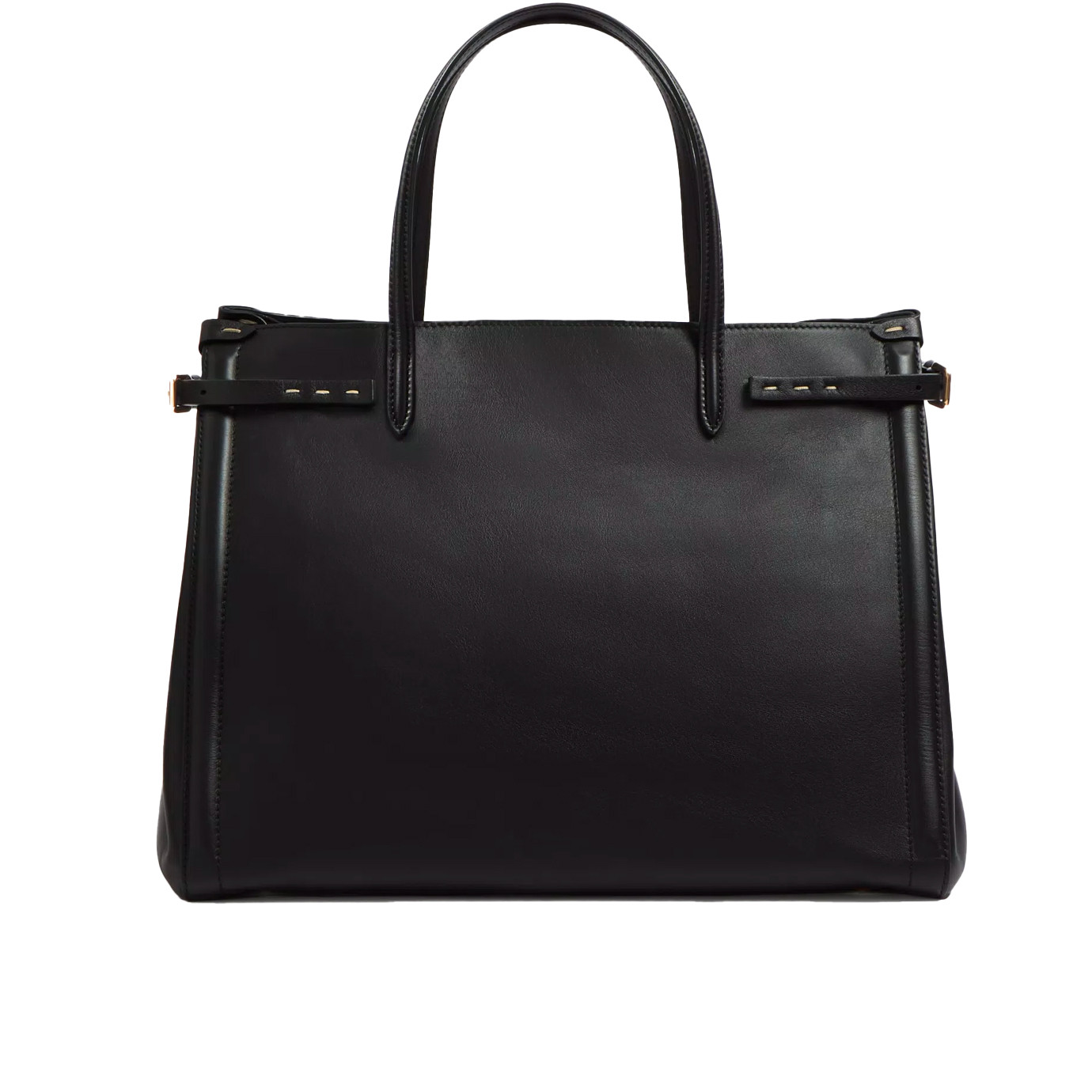 Visuel 4 : Valentino Garavani| Cabas Antibes  moyen en cuir noir | Boutique de sacs luxe Parenthese